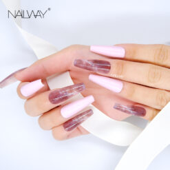 Black box long fake nails (6)