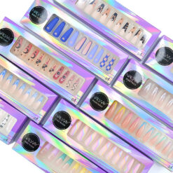 Purple box fake nails (2)