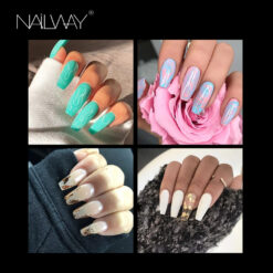 half cover water pipe nail tips WSS164 (6)