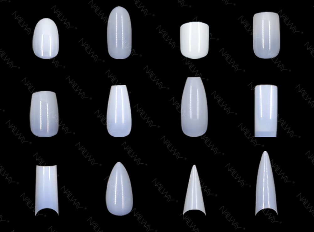half cover water pipe nail tips WSS164-N (3)