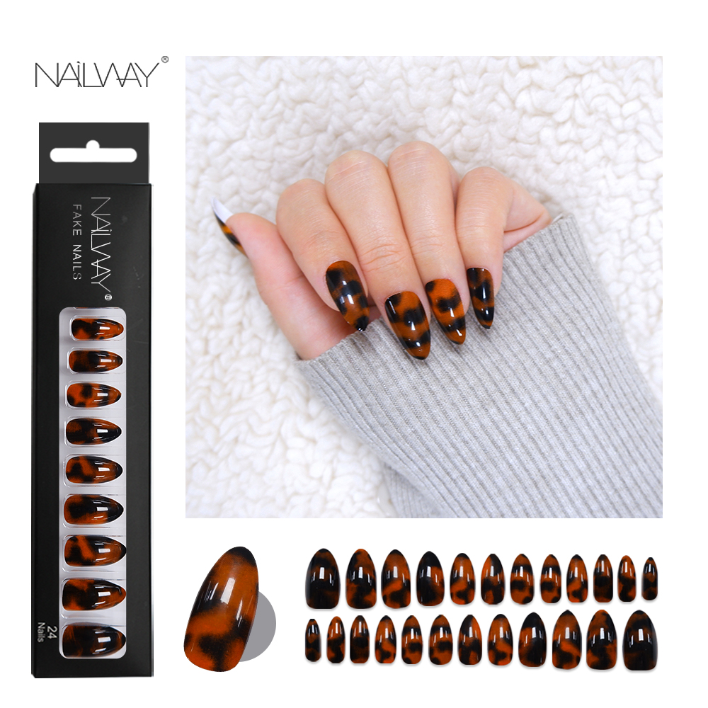 Almond press on nails WSS10821503 (1)