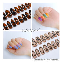 Almond press on nails WSS10821503 (6)