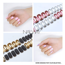 Metal short press on nails WSS21NTC1188B (6)