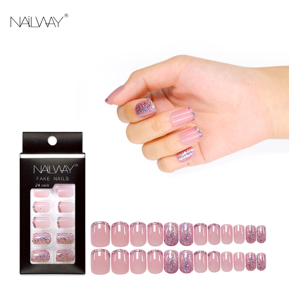 Short fake nails WSS12921771 (1)