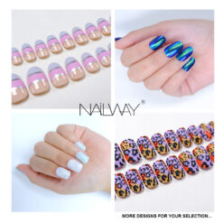 Short fake nails WSS17420039 (6)