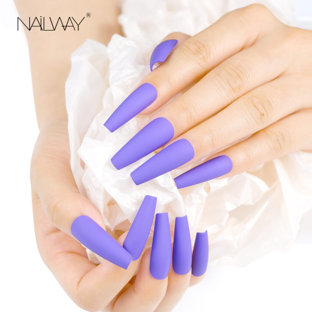 solid color nails WSS17621843-2