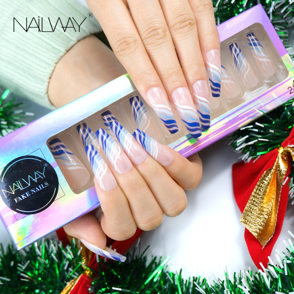 Christmas fake nails WSS176221576-4