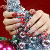 Christmas fake nails WSS176221577-1